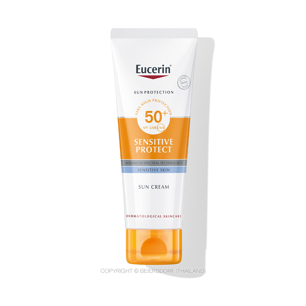 ครีมกันแดด Eucerin ราคา,Sun Protection Sunsentive Protect Cream SPF50+ PA++++ 50 ml,กันแดด ยู เซอ ริน ผิวแพ้ง่าย,ครีมกันแดด eucerin สิว,กันแดด eucerin ผิวแพ้ง่ายรีวิว